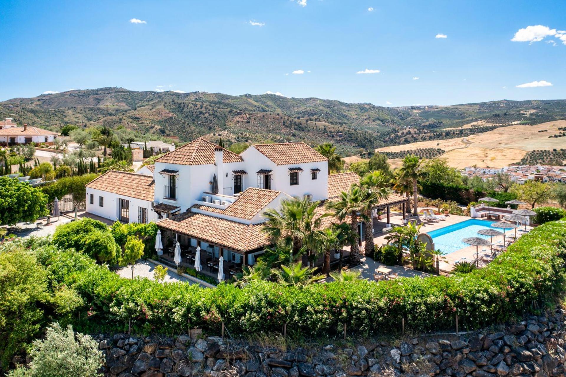 Hacienda Riogordo Panzió Kültér fotó