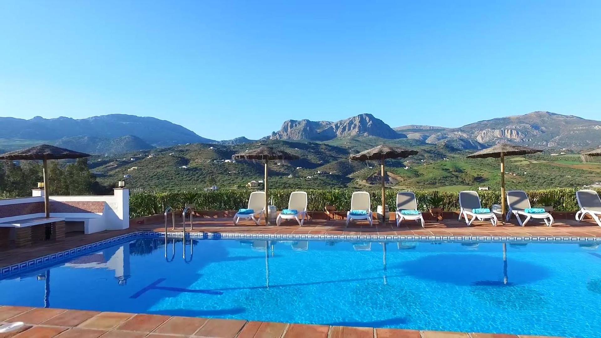 Hacienda Riogordo Panzió Kültér fotó